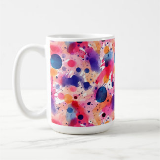 aquarelspatten koffiemok