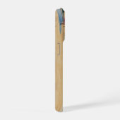 Aquarelstijl afbeelding van Sinterklaas iPhone Hoesje (Rechterkant)