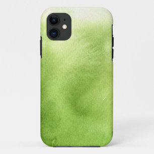 aquarelverven op papier met een ruwe textuur iPhone 11 hoesje