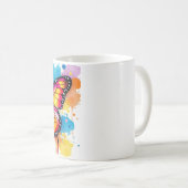 aquarelvlinder koffiemok (Voorkant rechts)