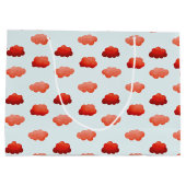 Aquarelwolken Groot Cadeauzakje (Achterkant)