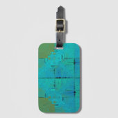 aquaresonantie bagagelabel (Voorkant (verticaal))