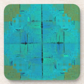 aquaresonantie bier onderzetter (Voorkant)