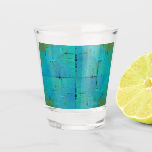 aquaresonantie shot glas (Voorkant)