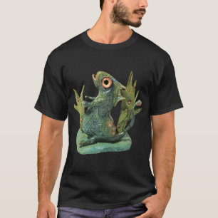 Aquarian Amigo. Groen met grote rood/gele ogen. Fa T-shirt
