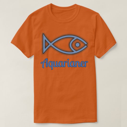 Aquarian T-shirt (Design voorkant)