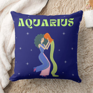 Aquarious sterrenbeeld kussen. kussen