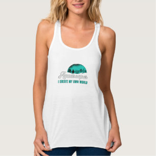 Aquarist Aquascaper My own World Retro Aquarium Tanktop
