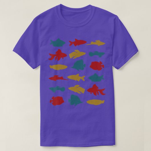 Aquarist Fishkeeper Fish Aquascapt T-shirt (Design voorkant)