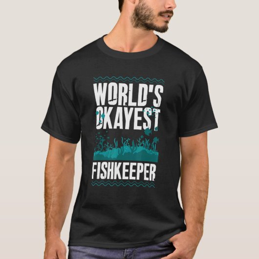 Aquarist Fishkeeper T-shirt (Voorkant)