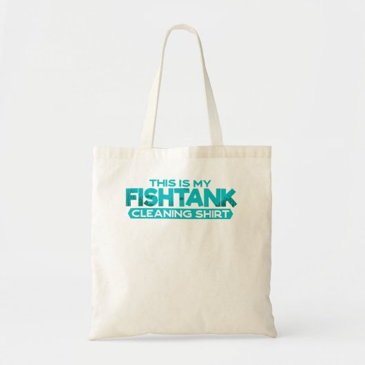 Aquarist Fishkeeping Fish Tank Cleaning - Aquarium Tote Bag (Voorkant)