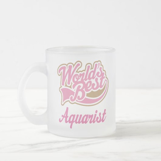 Aquarist Gift Matglas Koffiemok (Links)