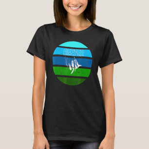 Aquarist Reef Copperband Butterfly Marine Reefer F T-shirt