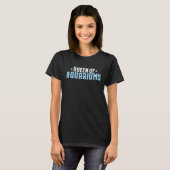 Aquaristics Queen Of Aquariums Fishkeeper Aquarist T-shirt (Voorkant volledig)
