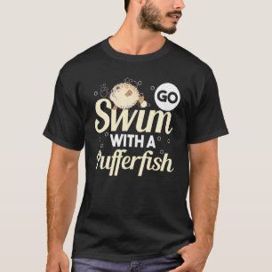 Aquaristiek Aquarist Zeevis Blaasvis Kogelvis T-shirt