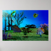 Aquarium3D Poster (Voorkant)