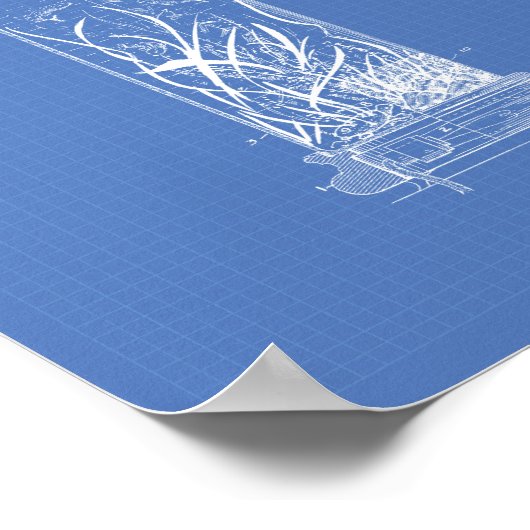Aquarium 1920: Patent Art Blueprint Poster (Hoek)