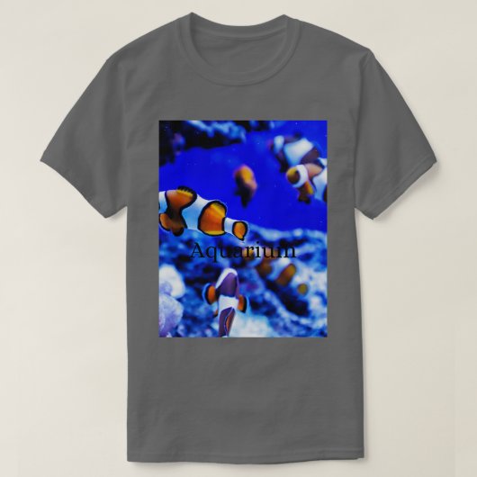Aquarium 3 2 t-shirt (Design voorkant)