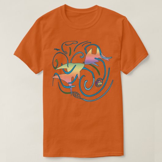 Aquarium 47 t-shirt (Design voorkant)