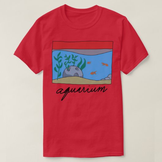 Aquarium 64 t-shirt (Design voorkant)