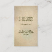 aquarium aqua viert aardig visitekaartje (Achterkant)