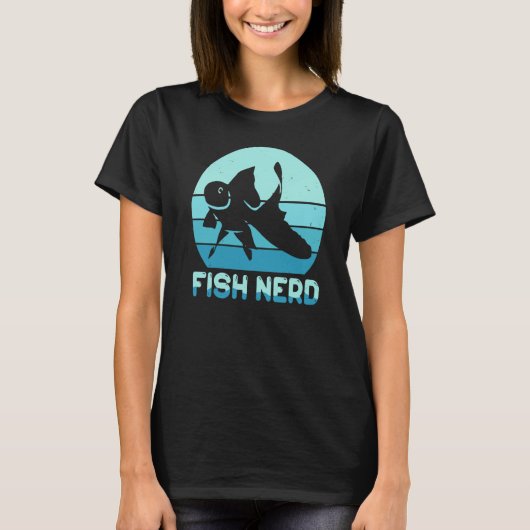 Aquarium Aquarist Vis Nerd 1 T-shirt (Voorkant)