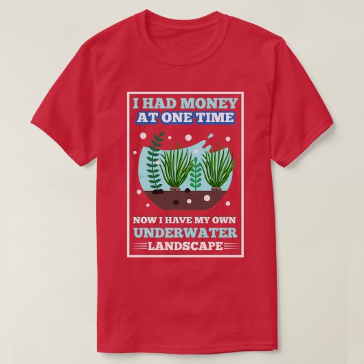 Aquarium Aquaristik T-shirt (Design voorkant)