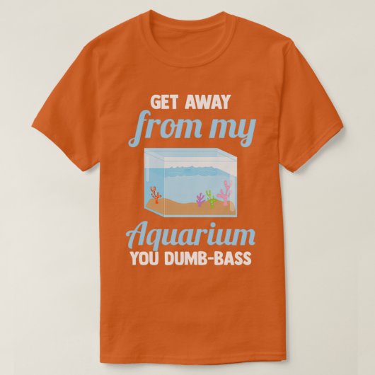 Aquarium Aquascapsule Aquatic Goldfish Reef Fish C T-shirt (Design voorkant)