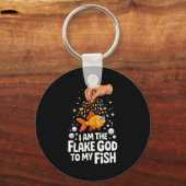 Aquarium Art For Men Women Fish Lover Fiank Enthus Sleutelhanger (Voorkant)