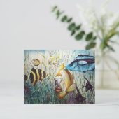 Aquarium Briefkaart (Staand voorkant)