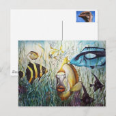 Aquarium Briefkaart (Voorkant / Achterkant)