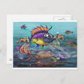 Aquarium Briefkaart (Voorkant / Achterkant)