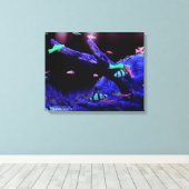 Aquarium Canvas Afdruk (Insitu (Houten vloer))