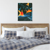 Aquarium Canvas Afdruk (Insitu (Slaapkamer))