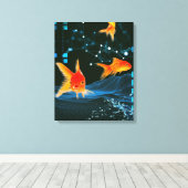 Aquarium Canvas Afdruk (Insitu (Houten vloer))