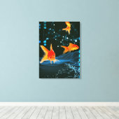 Aquarium Canvas Afdruk (Insitu (Houten vloer))