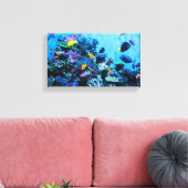 Aquarium Canvas Afdruk (Insitu (Woonkamer))