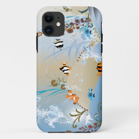 Aquarium Case-Mate iPhone Case (Achterkant)