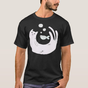 Aquarium Cat T-shirt