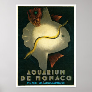Aquarium de Monaco Poster