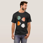 Aquarium Discus Vissen T-shirt (Voorkant volledig)
