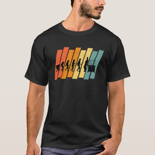 Aquarium Evolutie Discus Vissen T-shirt (Voorkant)