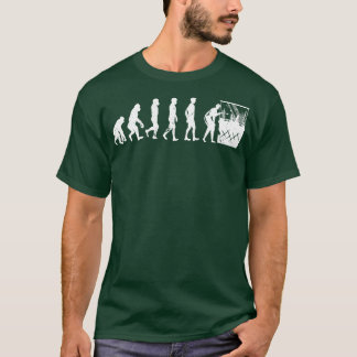 Aquarium-evolutieloist vistank t-shirt