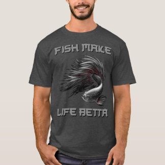 Aquarium Fish Aquaristics Fighting Fish Betta 2 T-shirt