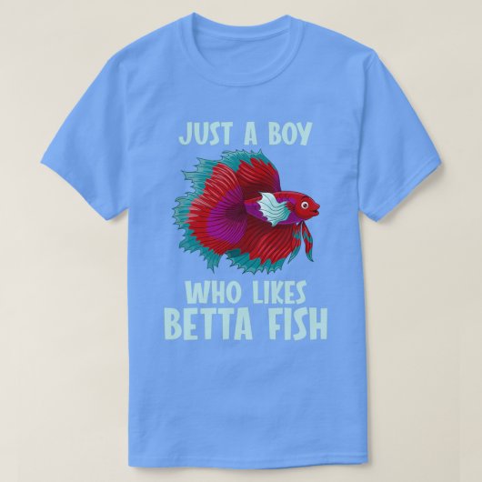 Aquarium Fish Aquaristics Fighting Fish Betta T-shirt (Design voorkant)