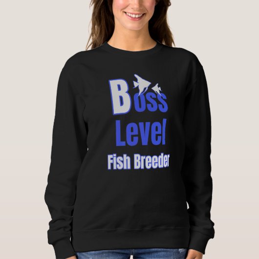 Aquarium Fish Boss Level Breeder Angelfish Ta Trui (Voorkant)