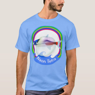Aquarium Fish Neon Tetra T-shirt