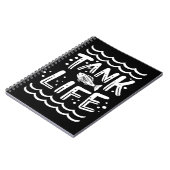 Aquarium Fish Tank |Colorful Aquarium Notitieboek (Linkerzijde)