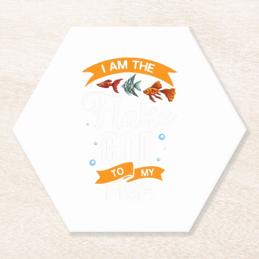 Aquarium Fish Tank Gift Saltwater Aquascapt Kartonnen Onderzetters (Voorkant)