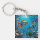 Aquarium Fish Tank Sleutelhanger (Voorkant)